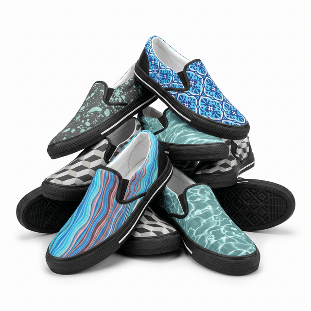 Zapatillas Slip-On personalizadas para hombre