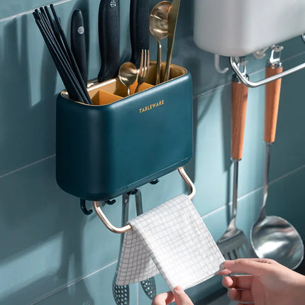 Cesta almacenamiento para cubiertos cocina - tugranalmacen.com
