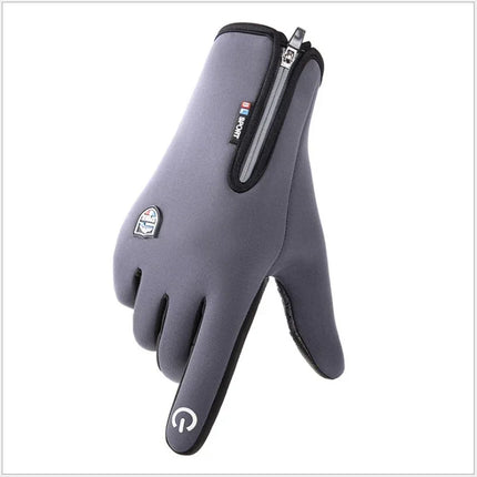 Winter Fleece Thermal Warm Outdoor Gloves Touchscreen Waterproof Cycling Bicycle Windproof Glo - tugranalmacen.com
