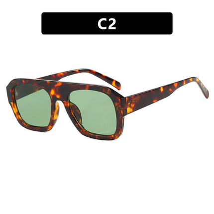 Gafas de sol cuadradas grandes para mujer con estuche incluido