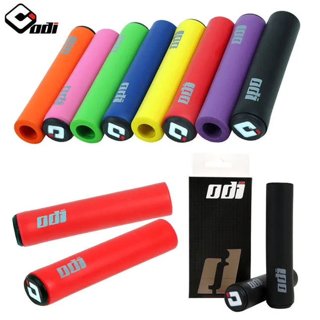 Puños de silicona ODI para bicicleta de montaña, plegable, ultraligero - tugranalmacen.com