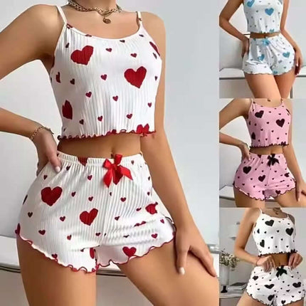 Conjunto pijama de dos piezas para mujer
