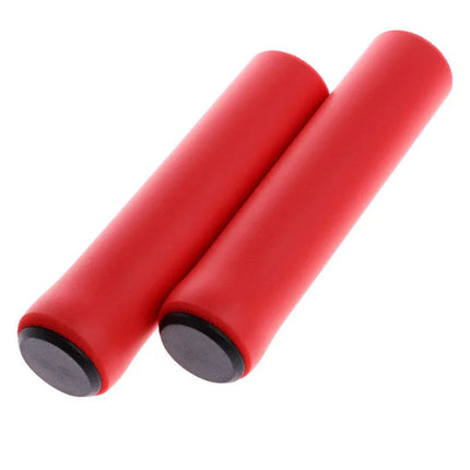 Silicone Handlebar Bicycle New Silicone Material Handlebar Mountain Bike Soft Sponge Handlebar Pair - tugranalmacen.com