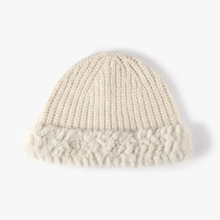 Gorro de punto con dobladillo difuso - tugranalmacen.com