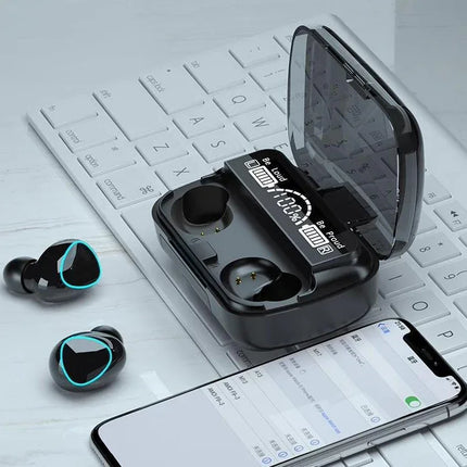 Auriculares Bluetooth M10 con Batería de Ultra Larga Duración