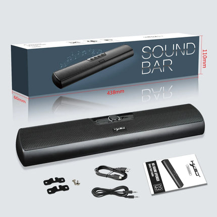Altavoz Bluetooth 5.0 Portátil de Escritorio con Bass Cannon