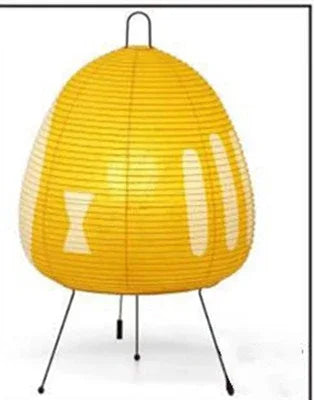 Lámpara de mesa de papel de arroz retro japonesa estilo wabi sabi - tugranalmacen.com