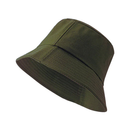 Sombrero de lavabo moderno, informal y versátil, sombrero de pescador negro, parasol plegable y sombrero de protección solar. - tugranalmacen.com