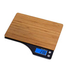 Báscula digital para alimentos, plataforma de bambú natural - tugranalmacen.com