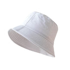 Sombrero de lavabo moderno, informal y versátil, sombrero de pescador negro, parasol plegable y sombrero de protección solar. - tugranalmacen.com