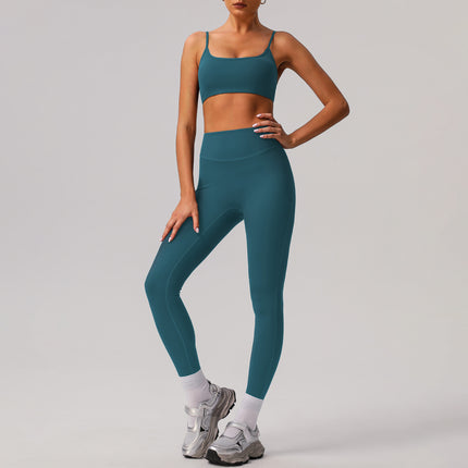 Conjunto de yoga con secado rápido y ajuste perfecto para fitness