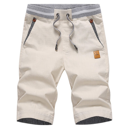 Pantalones cortos de hombre en algodón, secado rápido y cómodos