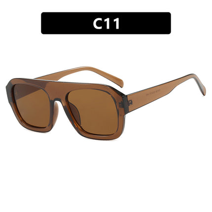 Gafas de sol cuadradas grandes para mujer con estuche incluido