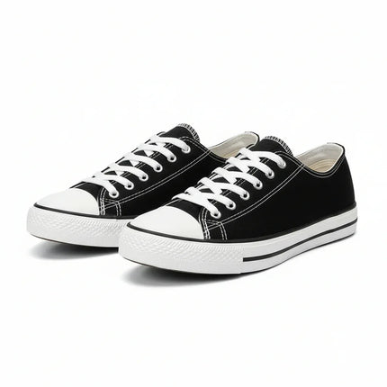 Zapatillas Stann de lona con cordones, color gris