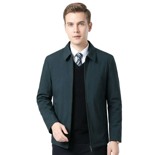 Chaqueta mod con cuello camisero y ligera para hombre