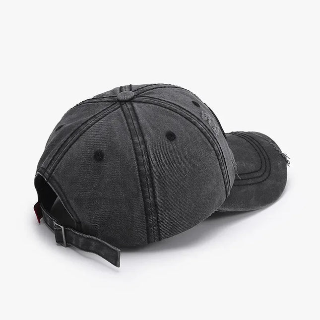 Gorra de béisbol de algodón con letras bordadas - tugranalmacen.com