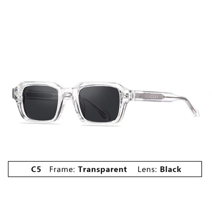 Gafas de sol unisex cuadradas con protección UV