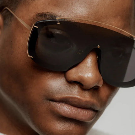Gafas de sol modernas de una sola pieza con montura grande - tugranalmacen.com