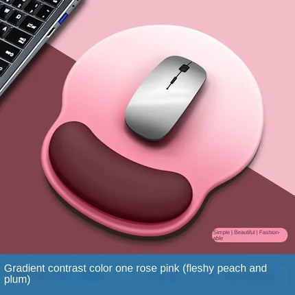 Gradient Mouse Pad Wrist Guard with Logo Female Wrist Guard Mouse Pad Wrist Support Computer Silicone Mouse Pad Wholesale - tugranalmacen.com