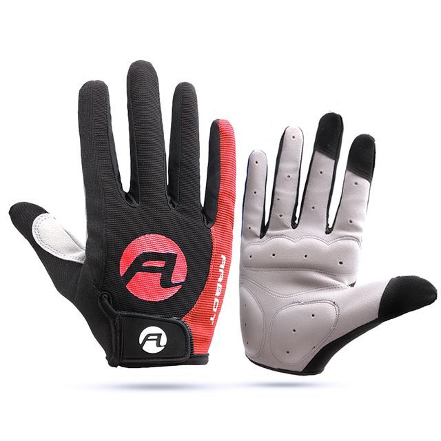 Guantes de ciclismo unisex enteros y acolchados en gel