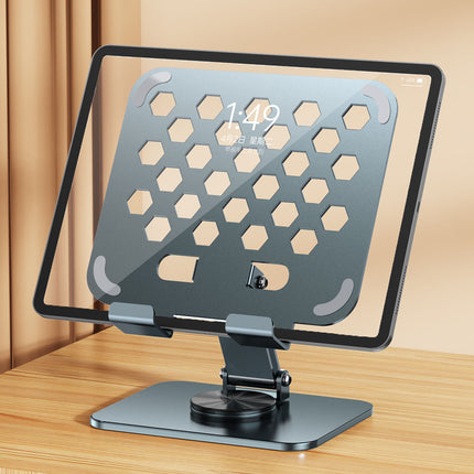 Soporte plegable universal para tabletas y smartphones con giro 360°