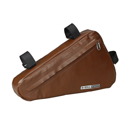 B-SOUL Bicycle Bag Large Capacity Triangle Bag Front Beam Bag Waterproof Upper Tube Saddle Bag Mountain Road Bike Riding - tugranalmacen.com