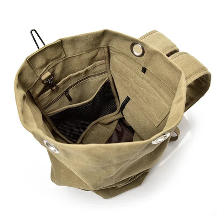 Mochila de gran capacidad para hombre, bolsa de viaje, mochila de montañismo, equipaje masculino, bolso de lona para niños - tugranalmacen.com