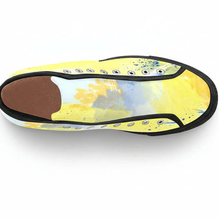Zapatillas Vancouver de caña alta para hombre modelo Drip Yellow