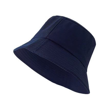 Sombrero de lavabo moderno, informal y versátil, sombrero de pescador negro, parasol plegable y sombrero de protección solar. - tugranalmacen.com