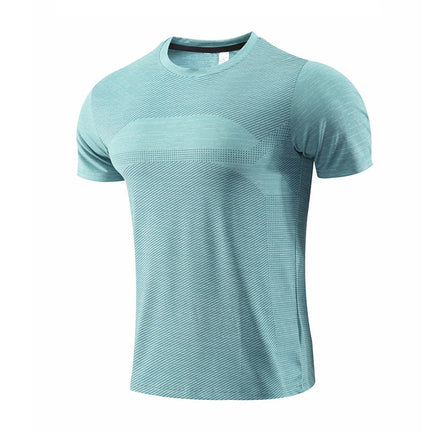 Camiseta deportiva de manga corta y secado rápido