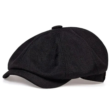 Gorra boina de 8 paneles de estilo irlandés/vintage para hombre