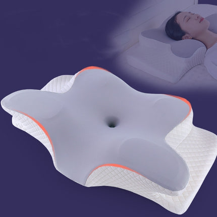 Almohada cervical ergonómica de espuma viscoelástica contorneada