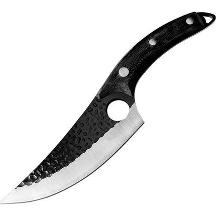 Cuchillo de carnicero forjado de 5,5'' de acero revestido de alto carbono - tugranalmacen.com