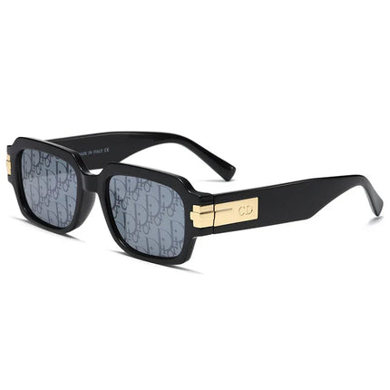 Gafas de sol cuadradas de montura pequeña de moda estilo cyberpunk - tugranalmacen.com