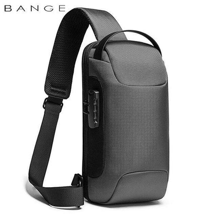 BANGE Hot Chest bolso cruzado impermeable con carga USB - tugranalmacen.com