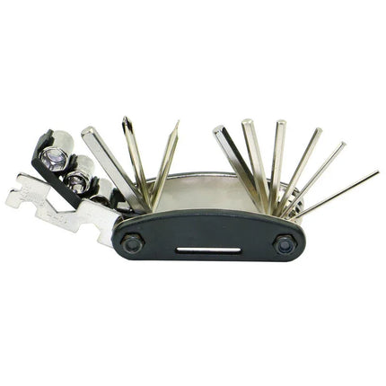 15 In 1 Inner And Outer Hexagon Screwdriver Wrench Combination Tool Bicycle Repair Tool Riding Equipment Accessories - tugranalmacen.com