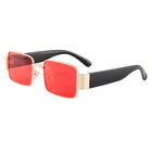 Gafas de sol cuadradas color oro