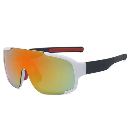 Gafas Deportivas Unisex con Lentes de Espejo — Estilo y Protección UV400