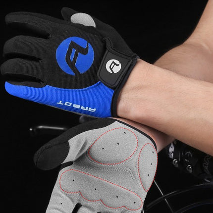 Guantes de ciclismo unisex enteros y acolchados en gel