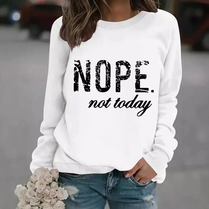 Sudadera NOPE Roja - tugranalmacen.com