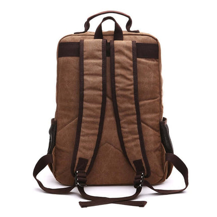 Mochila de lona encerada