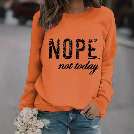 Sudadera NOPE Roja - tugranalmacen.com