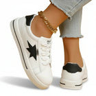 Zapatillas deportivas Star con cordones y punta redonda