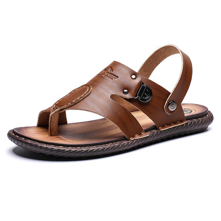 Chanclas grandes de verano para hombre en microfibra