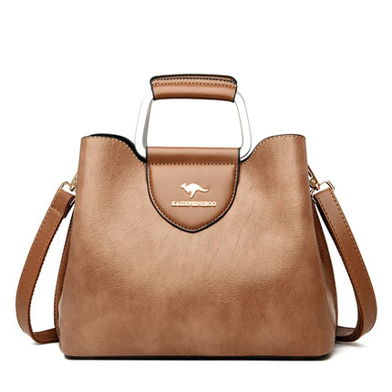Cross shoulder bag women's handbag women's bucket bag - tugranalmacen.com