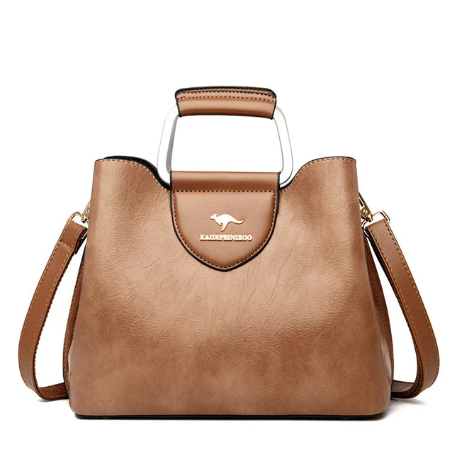 Cross shoulder bag women's handbag women's bucket bag - tugranalmacen.com