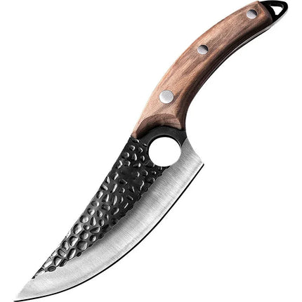 Cuchillo de carnicero forjado de 5,5'' de acero revestido de alto carbono - tugranalmacen.com
