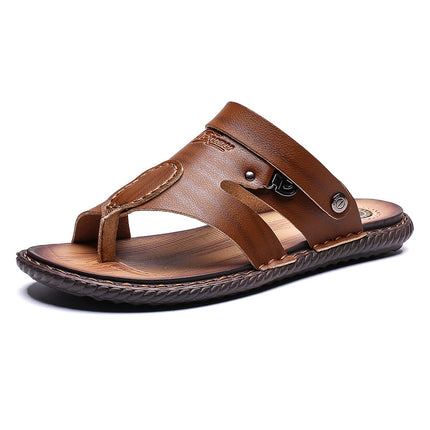 Chanclas grandes de verano para hombre en microfibra