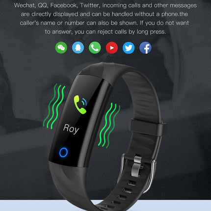 Pulsera inteligente S5 para control de salud y deporte