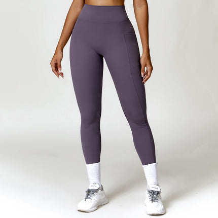 Pantalones de yoga cintura alta y secado rápido
